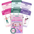 Zinsk 75 Pilates Bar Exercise Cards - 3" x 5" Cards with Full Instructions