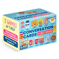 Prompta 400 Conversation Cards for Best Friends – 2.5" x 1.75" Cards for Fun, Deep Questions for Adults, Teens, or Couples