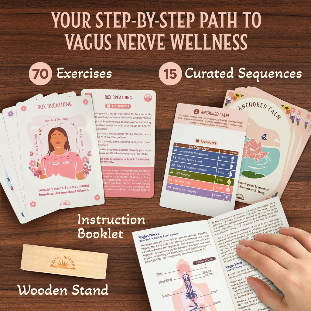 Resplendawn 70 Vagus Nerve Exercises - Science-Backed Techniques to Reset Your Nervous System