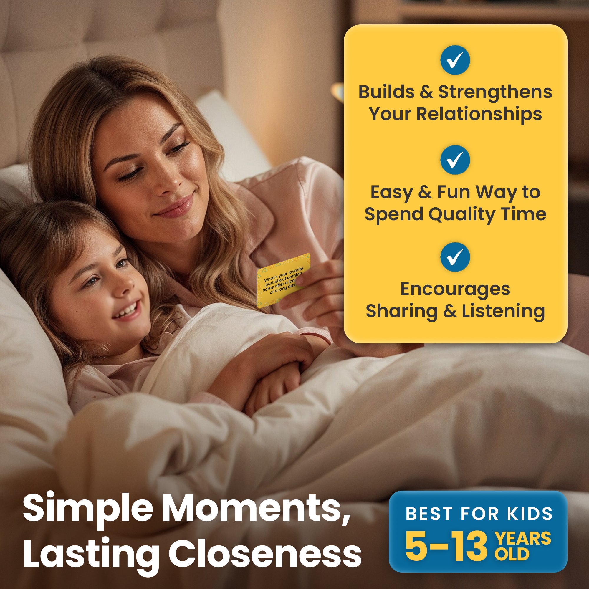 Prompta 400 Conversation Cards for Kids – Engage Kids, Laugh, and Grow Closer During Family Dinner, Game Night, and Road Trips