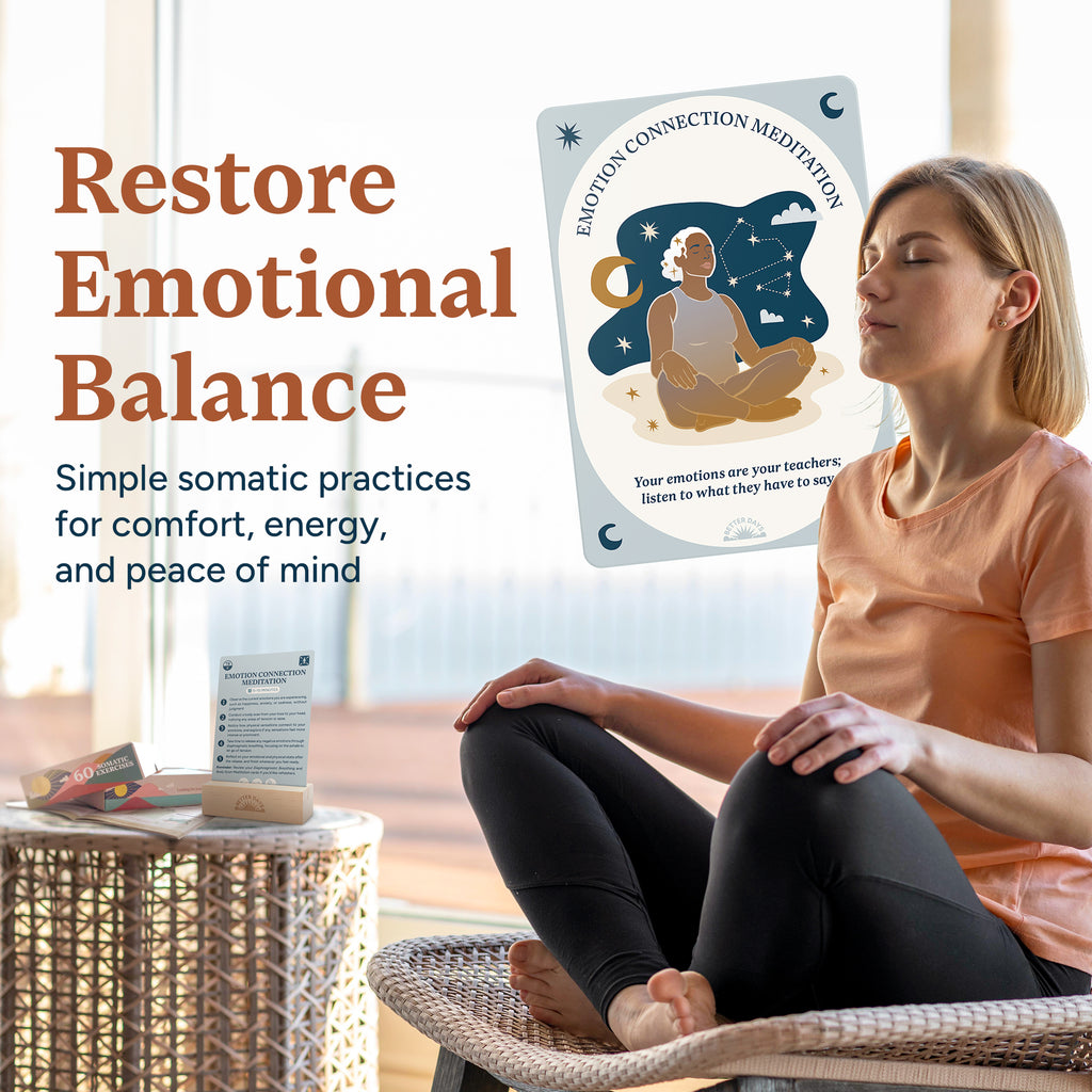 Resplendawn 60 Somatic Therapy Exercises – Breathwork, Mindfulness, and Gentle Movement Techniques To Soothe Stress